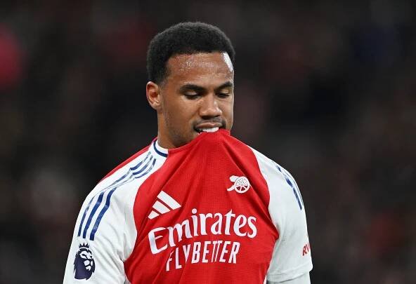 Arsenal FC rocked by Gabriel injury blow as defender ruled out for rest of the season