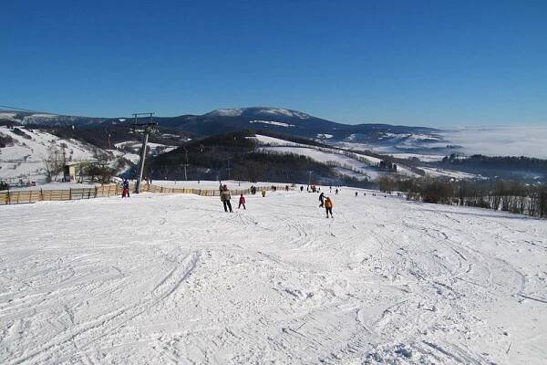 Vrchlabí - Kněžický vrch | Kebrlák - sjezdovky a sníh