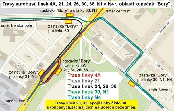 Přehled změn v MHD od 3. srpna : Plzeň - oficiální informační server města