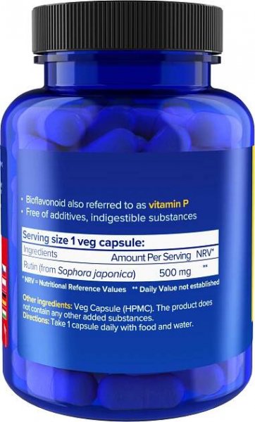 Natios Rutin (Sophora japonica) 500 mg 100 kapslí
