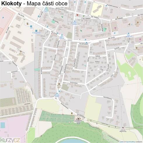 Klokoty - mapy | Kurzy.cz
