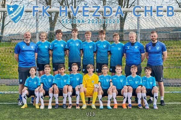 FK Hvězda Cheb | Soupiska | Ml. žáci U13: Česká liga žáků U13 2022 - 2023