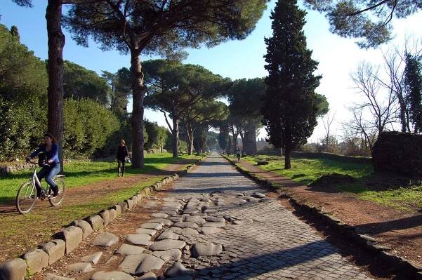 via appia, rim, taliansko