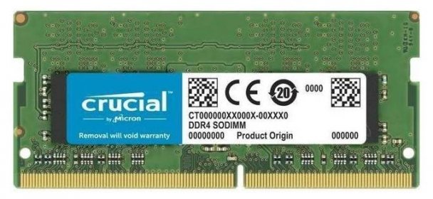 Crucial DDR4 8GB 3200MHz CL22 (CT8G4SFRA32A) Možnosti Lemon pay, Edenred, Benefity a.s., Sodexo - Megabike Plus