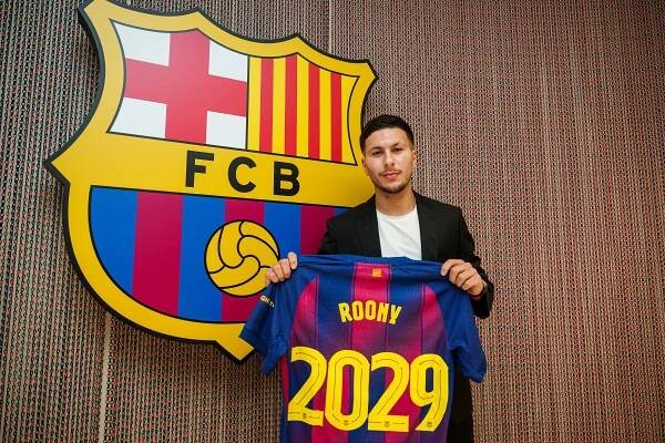 Roony Bardghji signs for FC Barcelona until 2029