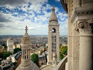 View from the dome of the Sacre Coeur