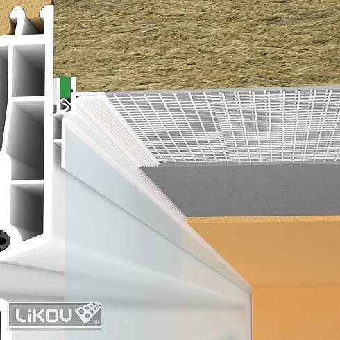 LS3-26 (LA26) 2600/VERTEX/lišta okenní začišťovací 3D - ZAČIŠŤOVACÍ LIŠTY | NEJstavebniny
