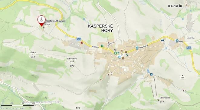 Kostel sv. Mikuláše | Hrad Kašperk