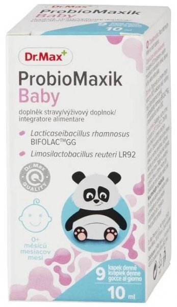 Dr. Max ProbioMaxik Baby 1×10 ml, kvapky s probiotikami
