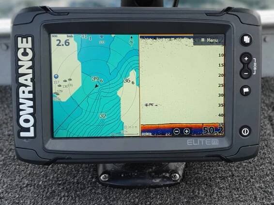 Lowrance Elite 7 ti b1000 4-3