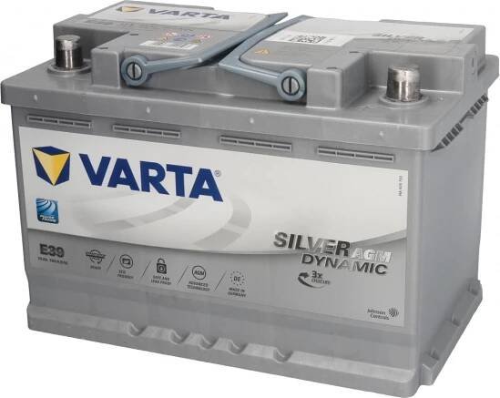 Varta Silver Dynamic AGM 12V 70Ah 760A 570 901 076