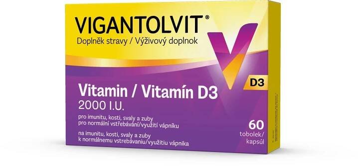 Vigantolvit D3 2000 I.U. 60 tobolek