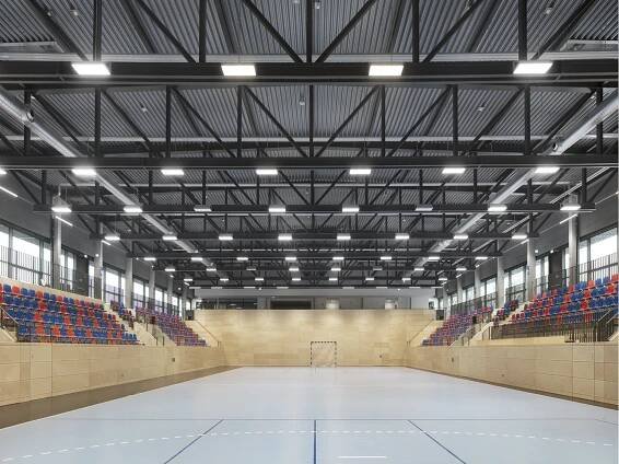 Vinnhorst, a sports arena for handball and gymnastics