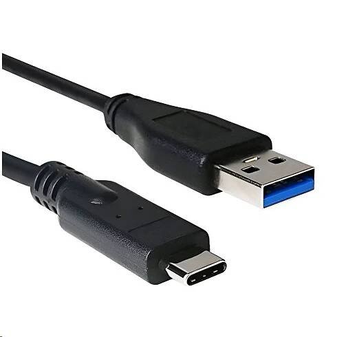 Kabel C-TECH USB 3.0 AM na Type-C kabel (AM/CM), 1m, černý 75 Kč