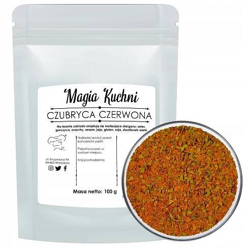 ČUBRICA ČERVENÁ 100 g přírodní AROMATICKÁ koření