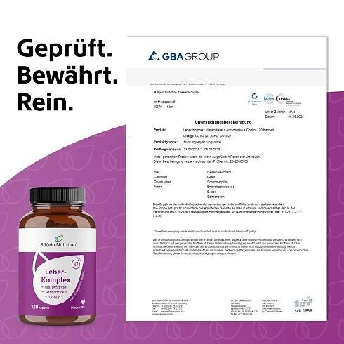 LEBER-KOMPLEX Mariendistel+Artischocke+Cholin Kps.