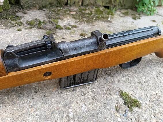 ZNEHODNOCENÁ Puška Gewehr G43 K43 - Sběratelské zbraně