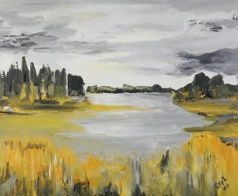 Krajina - U rybníka - Umění