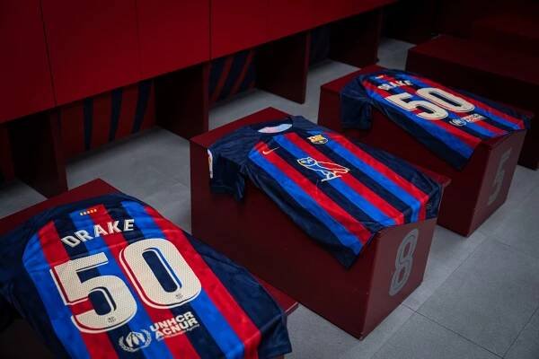 Spotify and FC Barcelona Celebrate Drake’s Streaming Milestone With a Limited-Edition Shirt — Spotify