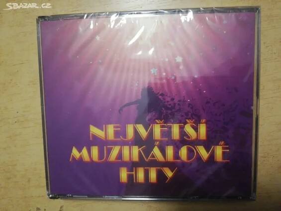 3-CD Největší muzikálové hity Bartošová Gott NOVÉ - Rokycany - Bazar