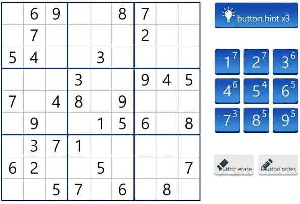 Play Microsoft Sudoku Online 
