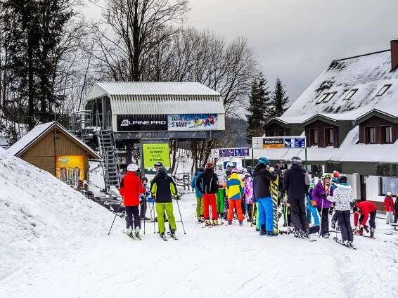 Lanová dráha Třebovská 2 mimo provoz - Horský Resort Buková Hora