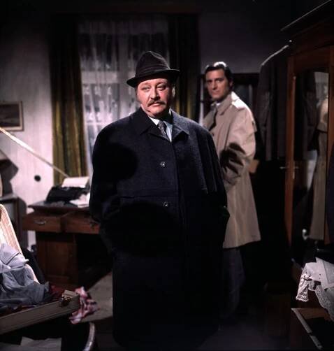 Místo činu - Weißblaue Turnschuhe - Z filmu - Gustl Bayrhammer, Helmut Fischer