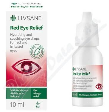 LIVSANE Oční kapky hydratační a zklidňující 10ml