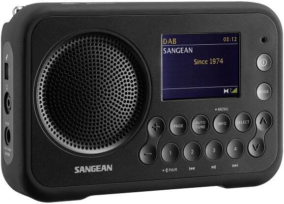 Sangean DPR-76 BT metal grey