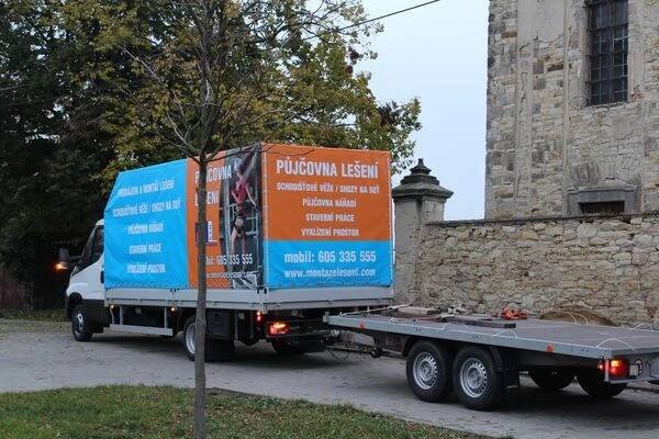 Autodoprava do 3,5t Iveco a GAZ – GAZELLE sklápěč 4x4 foto 1