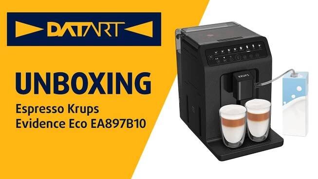 Espresso Krups Evidence Eco EA897B10 černé