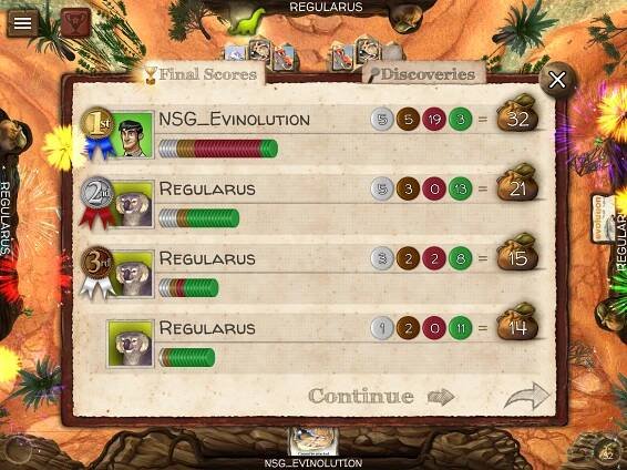 Screenshots – Evolution Digital Game