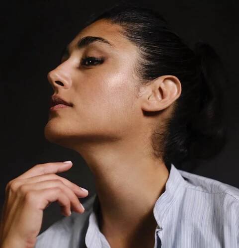 Golshifteh Farahani statuesque square face - Square Jawed Women