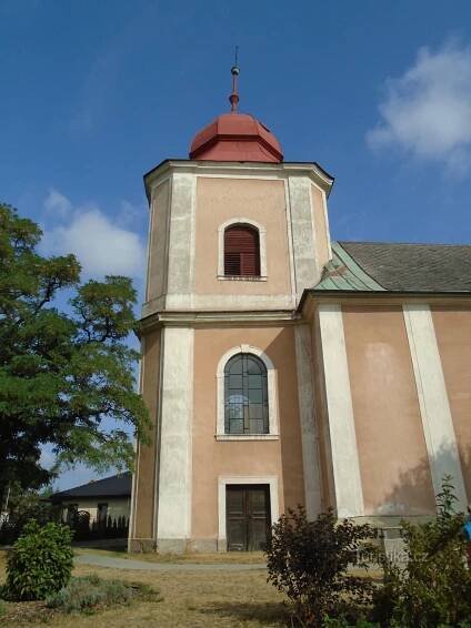 Kostel sv. Petra a Pavla, apoštolů (Rohovládova Bělá, 31.8.2018)