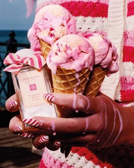 Is this raspberry ripple ice cream-inspired fragrance summer’s hottest scoop?