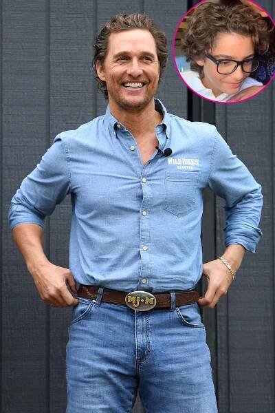 Matthew McConaughey and Levi Alves McConaughey
