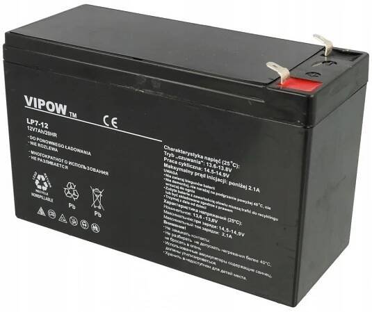Vipow BAT0211; Akumulátor; 12V; 7Ah