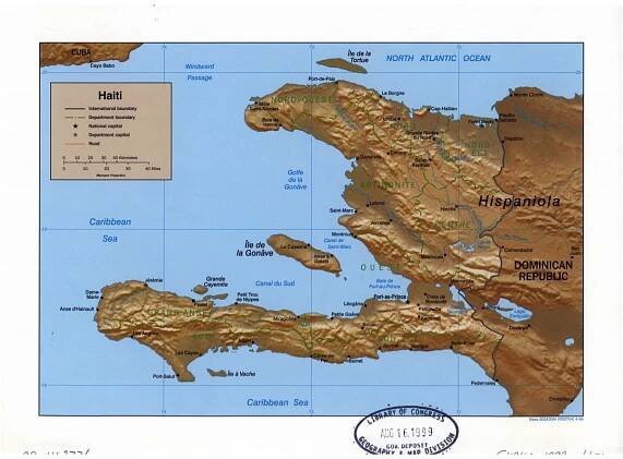 Maps of Haiti | Collection of maps of Haiti | North America | Mapsland | Maps of the World