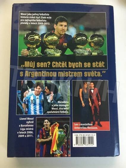 Kniha Fotbalový Bůh Messi - Trh knih - online antikvariát
