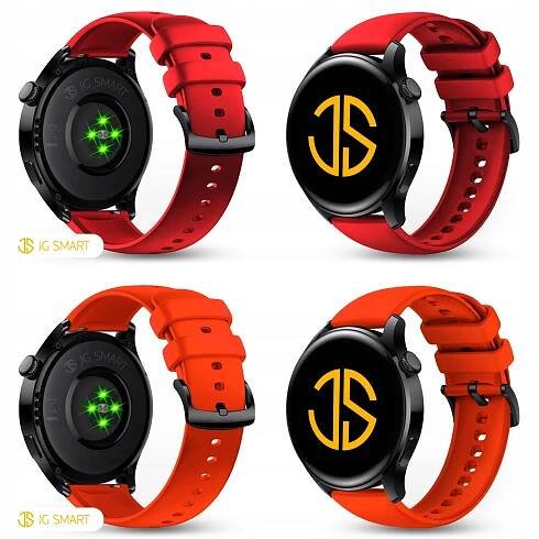 PÁSEK PRO XIAOMI MI WATCH S1 ACTIVE AMAZFIT GTR 47 mm GTR 2 2e 3 PRO 4 PACE Materiál silikon