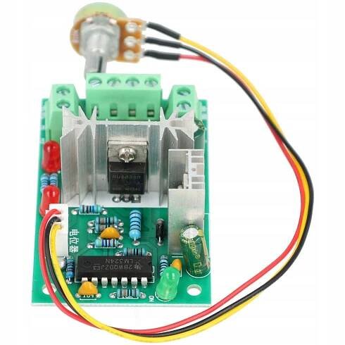 Regulátor otáček motoru PWM vlevo vpravo 12V-36V 5A 120W za 133.00CZK - Allegro