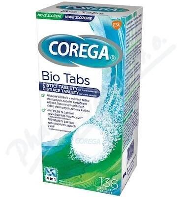 Corega Antibakteriální 136 tablet