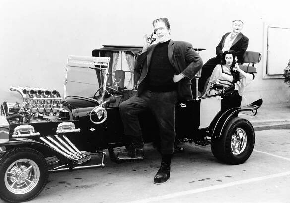 The Munsters - Z filmu - Fred Gwynne, Yvonne De Carlo, Al Lewis