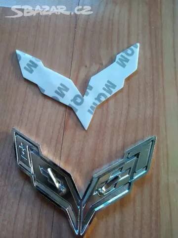 Chevrolet Corvette - znak, logo.