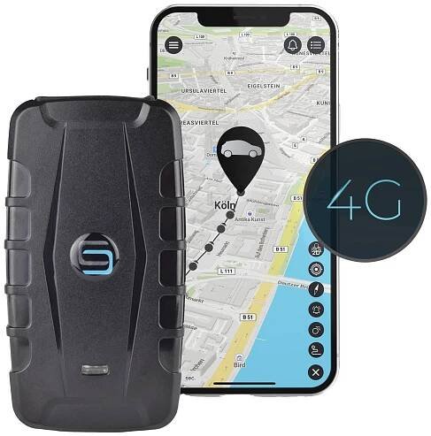 Salind GPS SALIND 20 4G GPS tracker lokalizace vozidel černá 1 ks