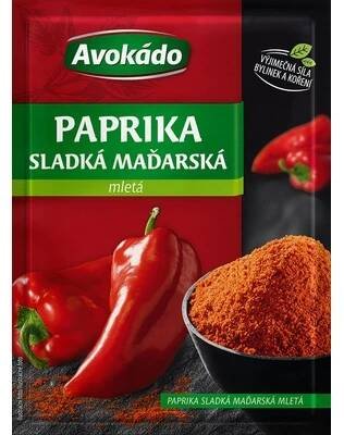 Avokádo Paprika mletá Sladká maďarská 25 g od 15 Kč - Heureka.cz