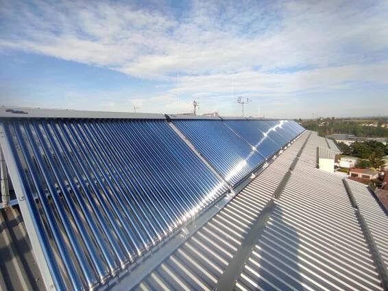 Bytové domy, bazény (SOLMAX) | Solar Solution, s.r.o.