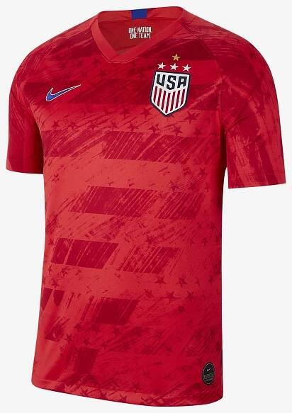 U.S. 2019 Stadium Away (4-Star) Men's Soccer Jersey