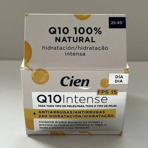 Intenzivní krém Cien Q10 pro všechny typy pleti proti vráskám 24 hodin hydratace 50ml nový - Obrázek 7 z 7
