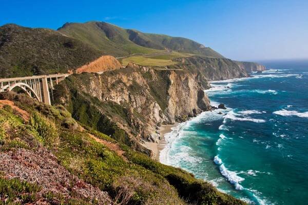 Coastline of California for Glamping in California